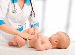Колики у новорожденных масаж